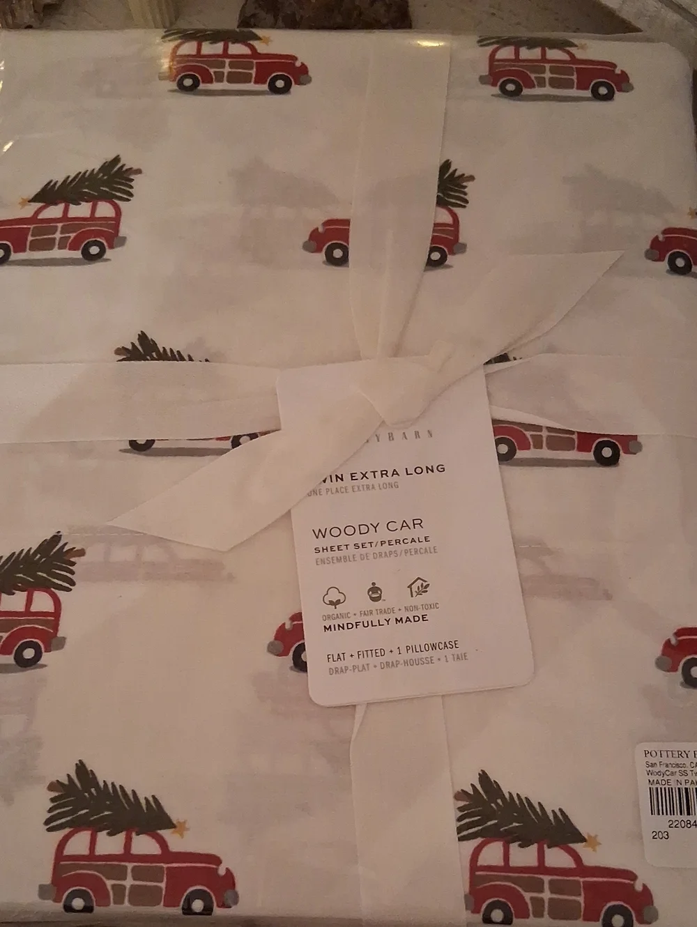PotteryBarn TWIN XL SHEET SET 